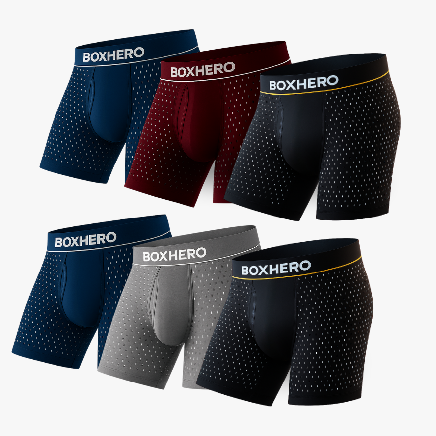 BOXHERO 2.0 BAMBOO FIBRE BOXER SHORTS - ALL-DAY COMFORT REINVENTED