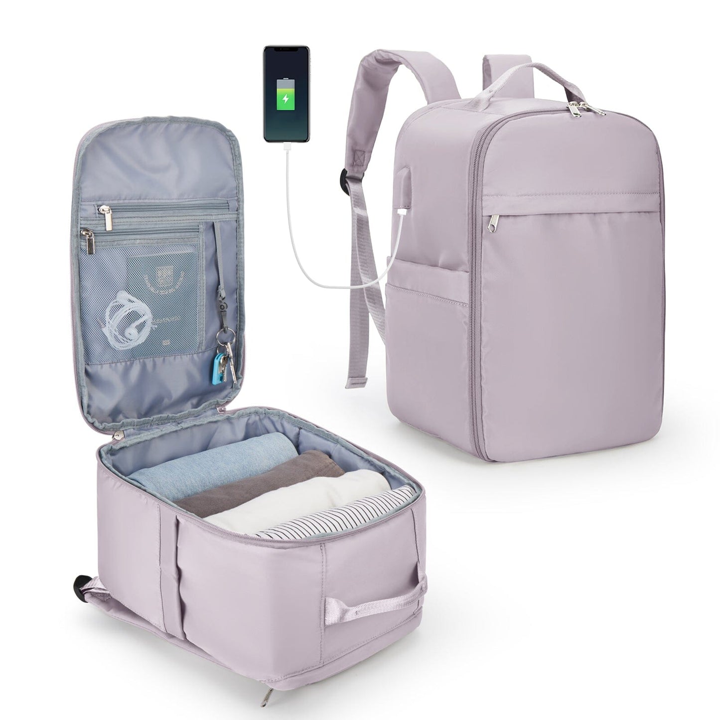 Mochilas De Viagem De Nylon A Prova Da Agua
