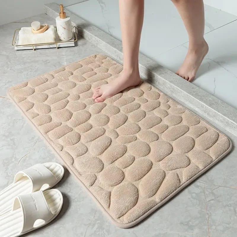 Tapete Para Banheiro Antiderrapante Rockei - COMPRE 1 LEVE 2