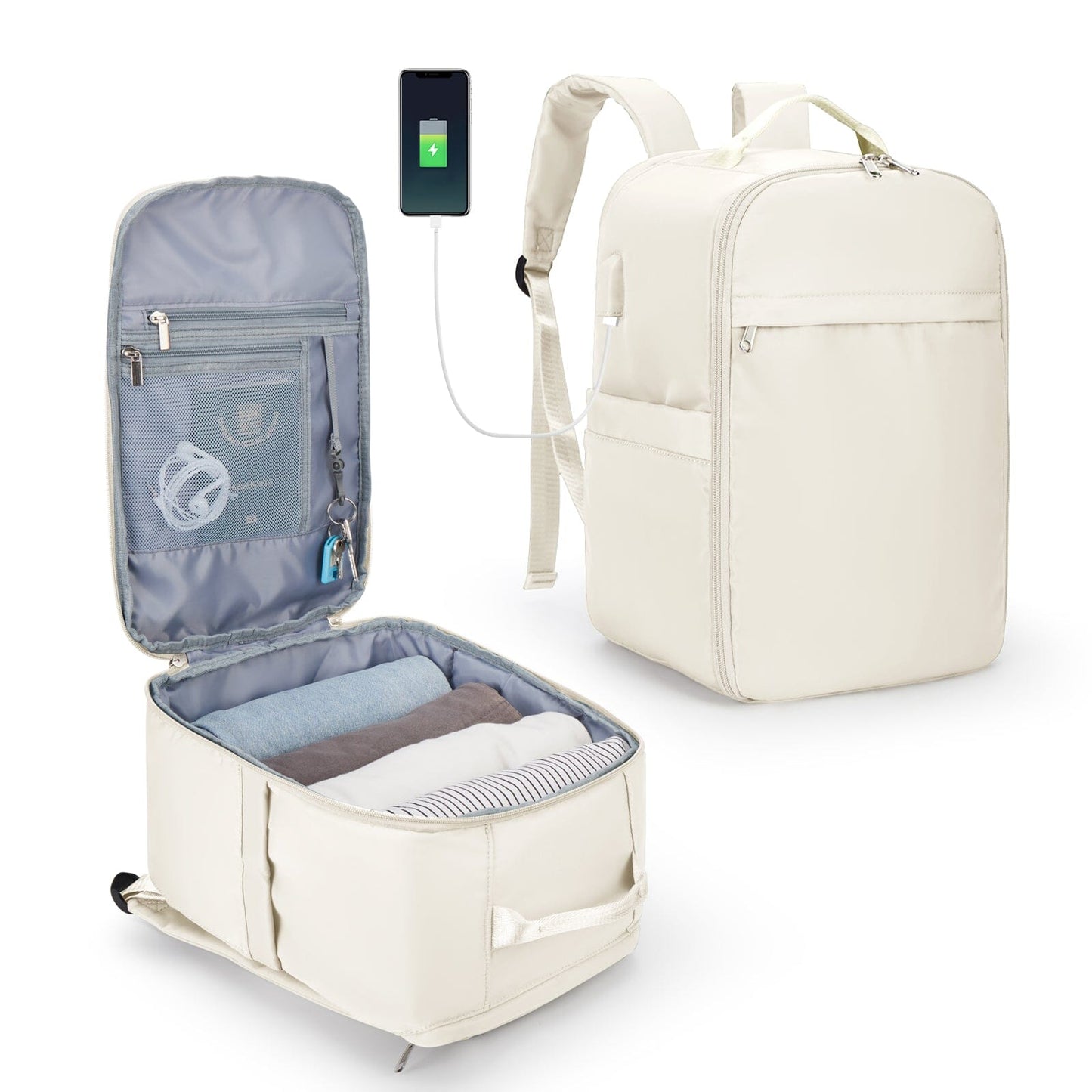 Mochilas De Viagem De Nylon A Prova Da Agua
