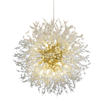 Luminária de Teto Pendente em Cristal