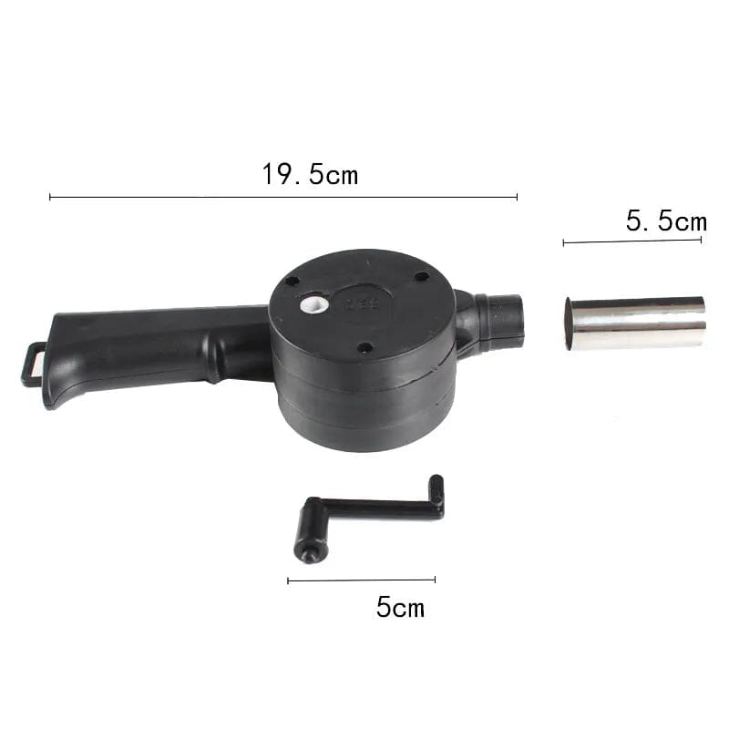 Ventilador Portátil Para Churrasqueira