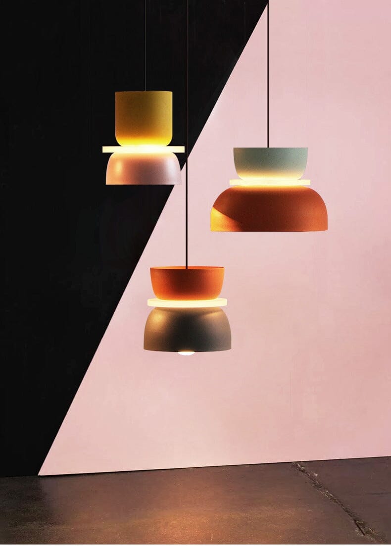 Luminaria Pendente Pingente Nordico Led Médio