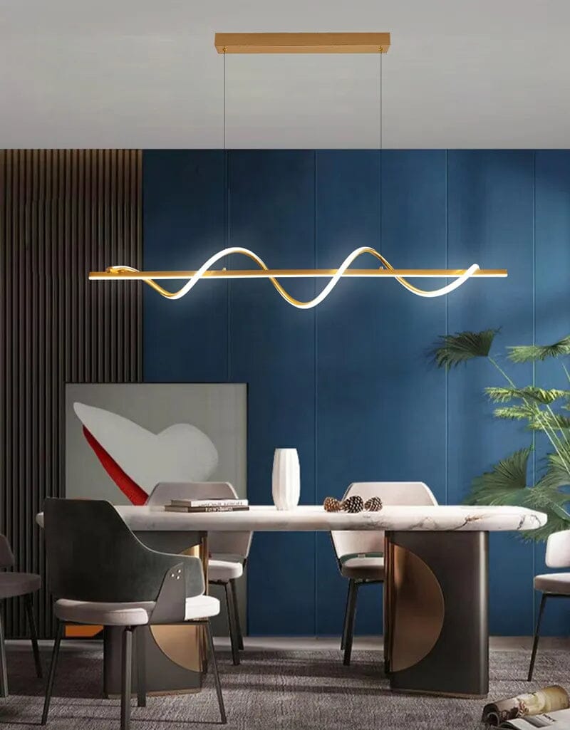 Luminária Pendente Mangueira Led Com Controle Remoto