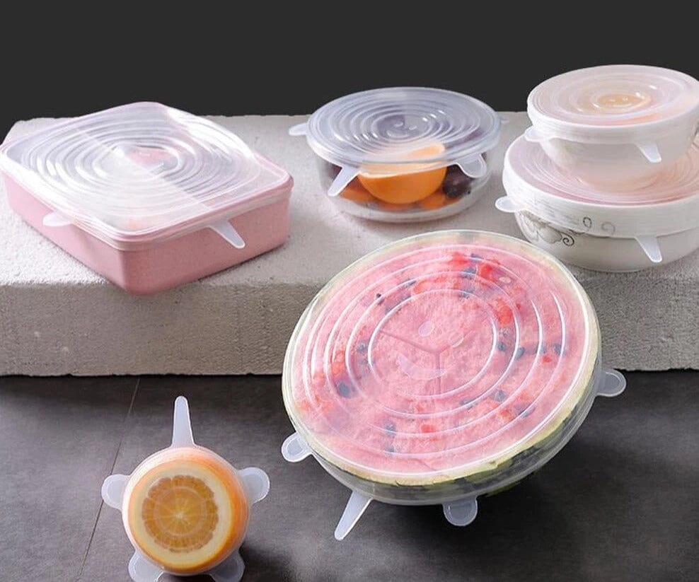 Jogo de Tampas de Silicone Elástica 12 Peças