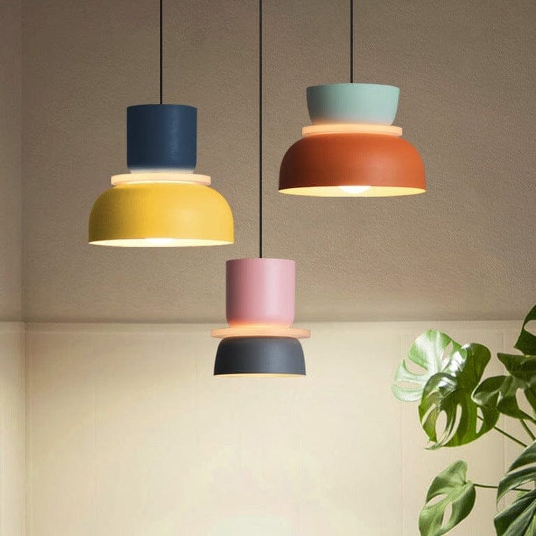 Luminaria Pendente Pingente Nordico Led Médio