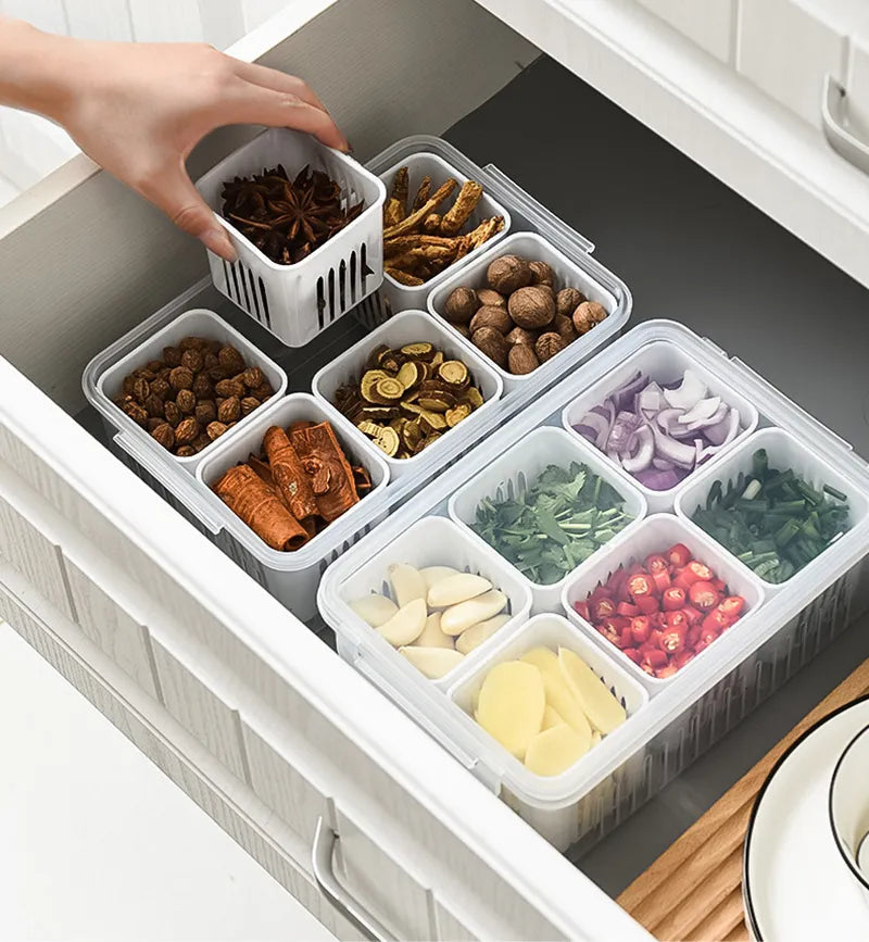 Organizador De Geladeira Com Divisórias