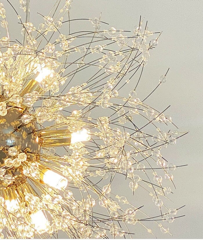 Luminária de Teto Pendente em Cristal