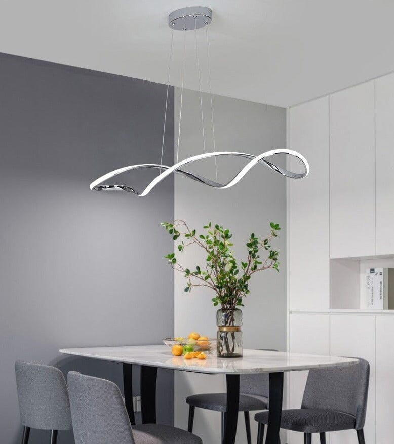 Lustre Luminária Pendente Moderno (Integração Alexa)