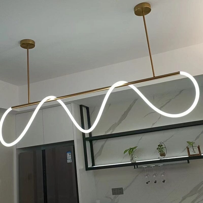Luminária Pendente Mangueira Moderna em Led
