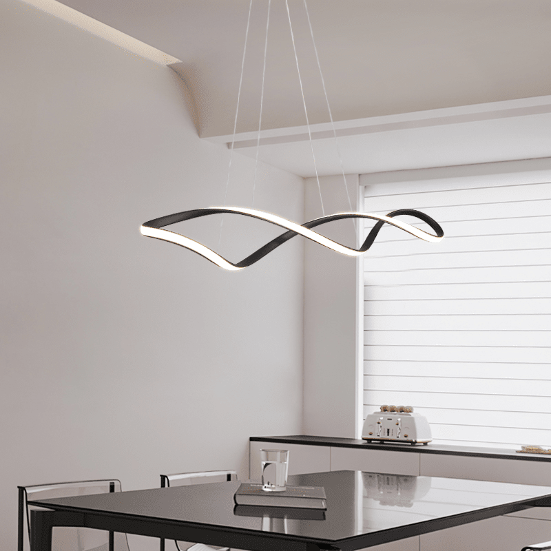 Lustre Luminária Pendente Moderno (Integração Alexa)