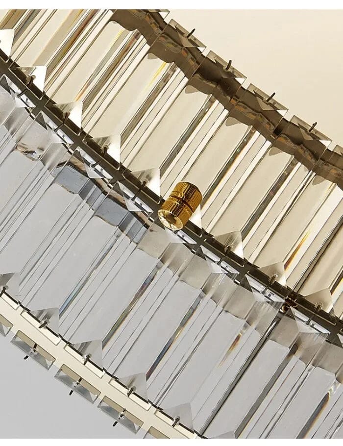 Luminária Redonda de Cristal em Led