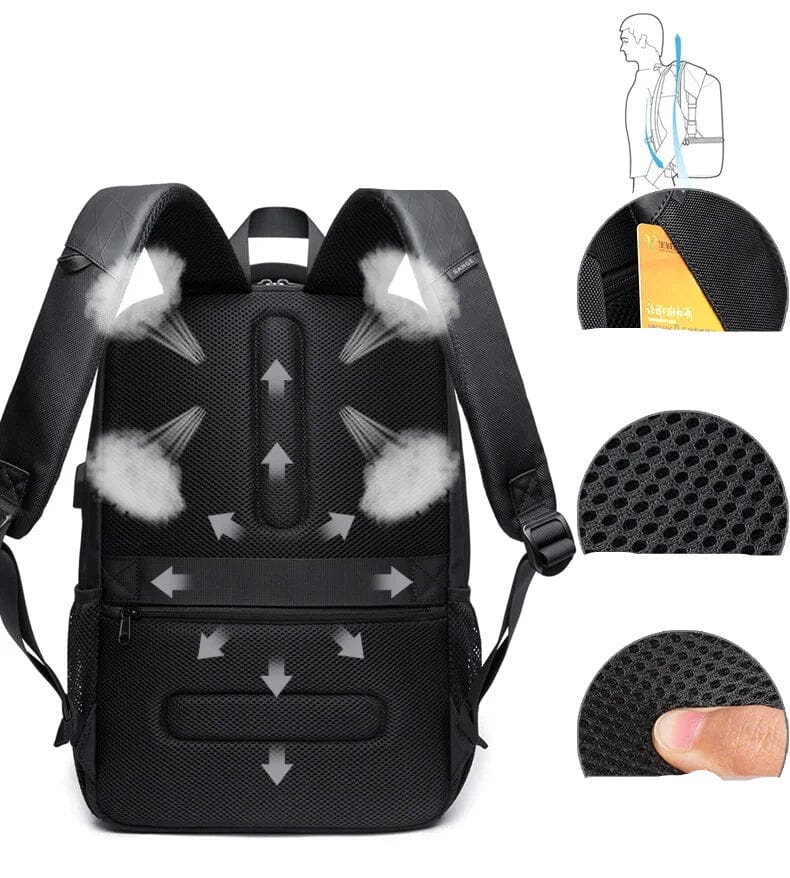 Mochilas De Viagem Com Carregador Embutido