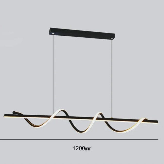 Luminária Pendente Mangueira Led Com Controle Remoto