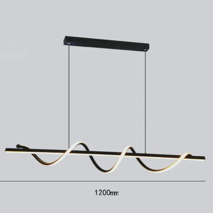 Luminária Pendente Mangueira Led Com Controle Remoto