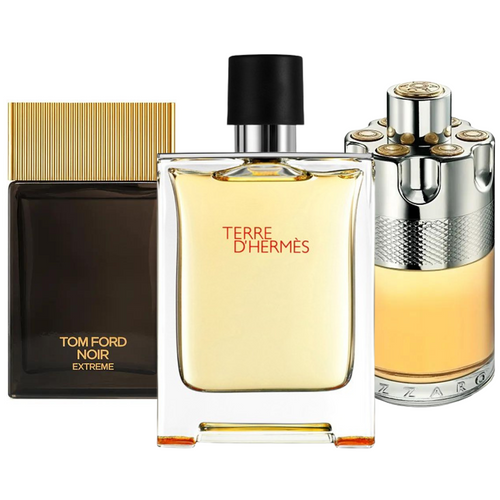 Parfümset 3 - Terre d’Hermès, Azzaro Wanted, Tom Ford Noir Extreme (Eau de Parfum)