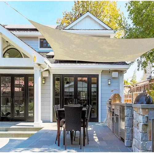 Toldo Portátil Impermeável Flexível e Resistente Com Proteção UV Retangular