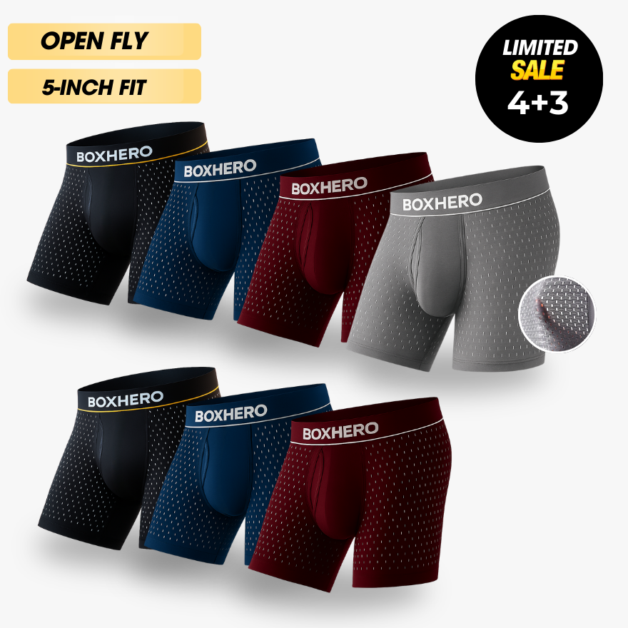 Finally, Reinvented Premium Boxers That Actually Feel Amazing All Day (Copy)