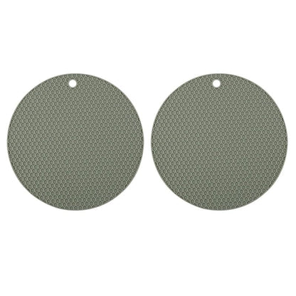 Descanso de Panela Silicone 2/4 Peças Antiderrapante