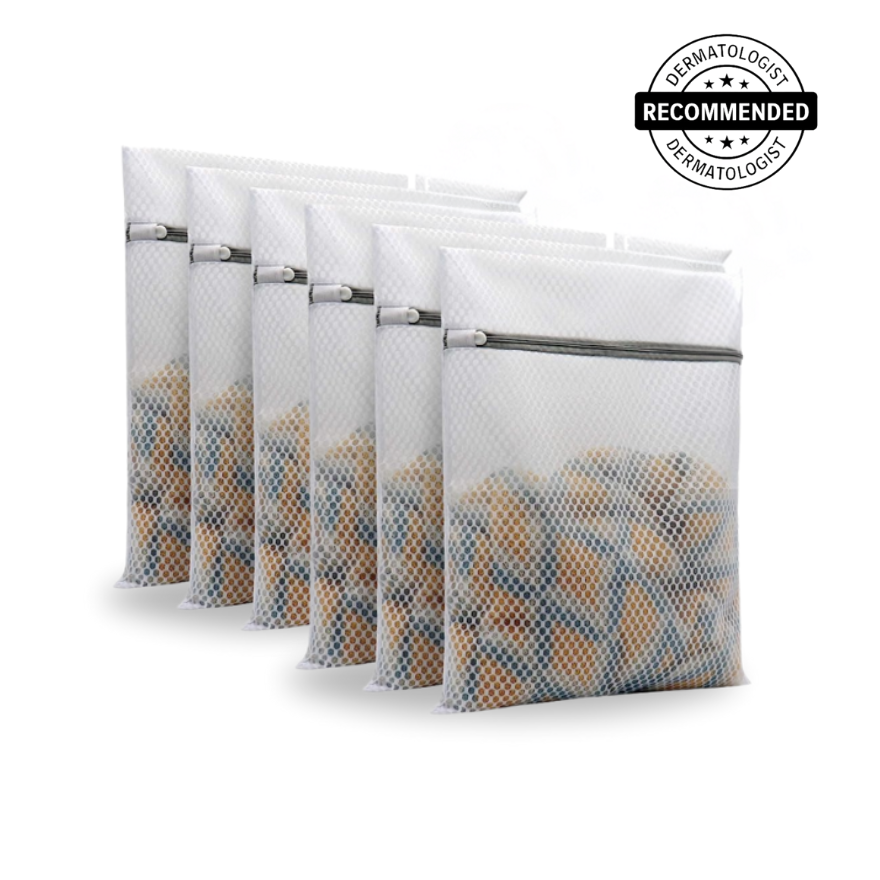 Protection Pack - 3x Premium Sustainable wash bags for bamboo fiber