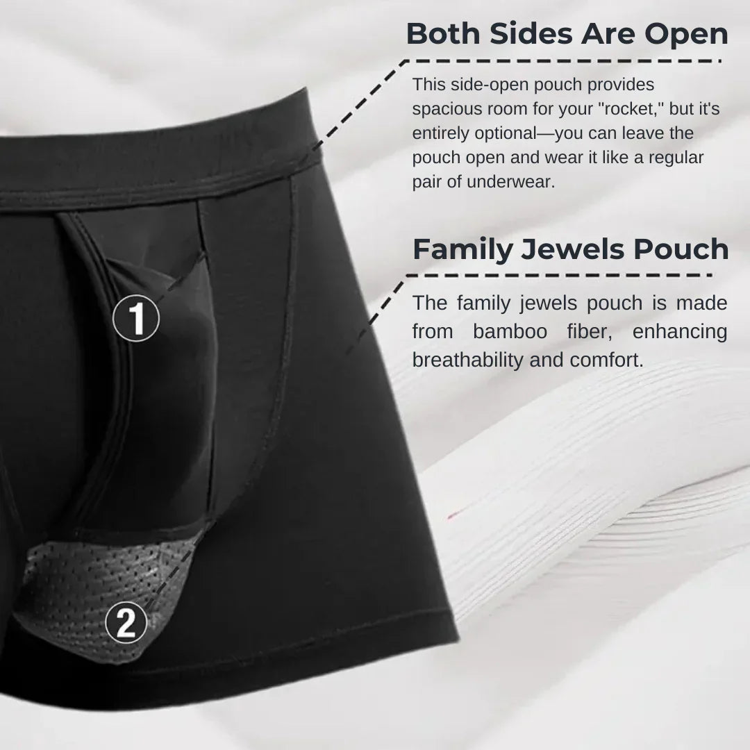 Padded Front Pouch Brief