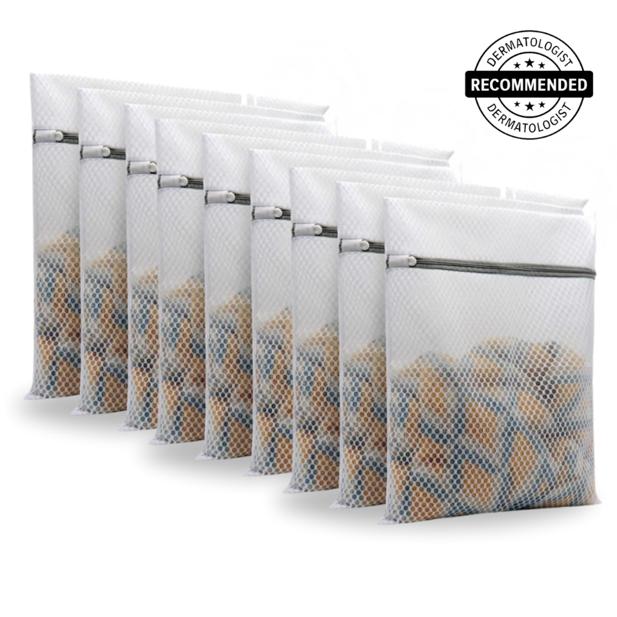 Protection Pack - 3x Premium Sustainable wash bags for bamboo fiber (CHECKOUTCHAMP)