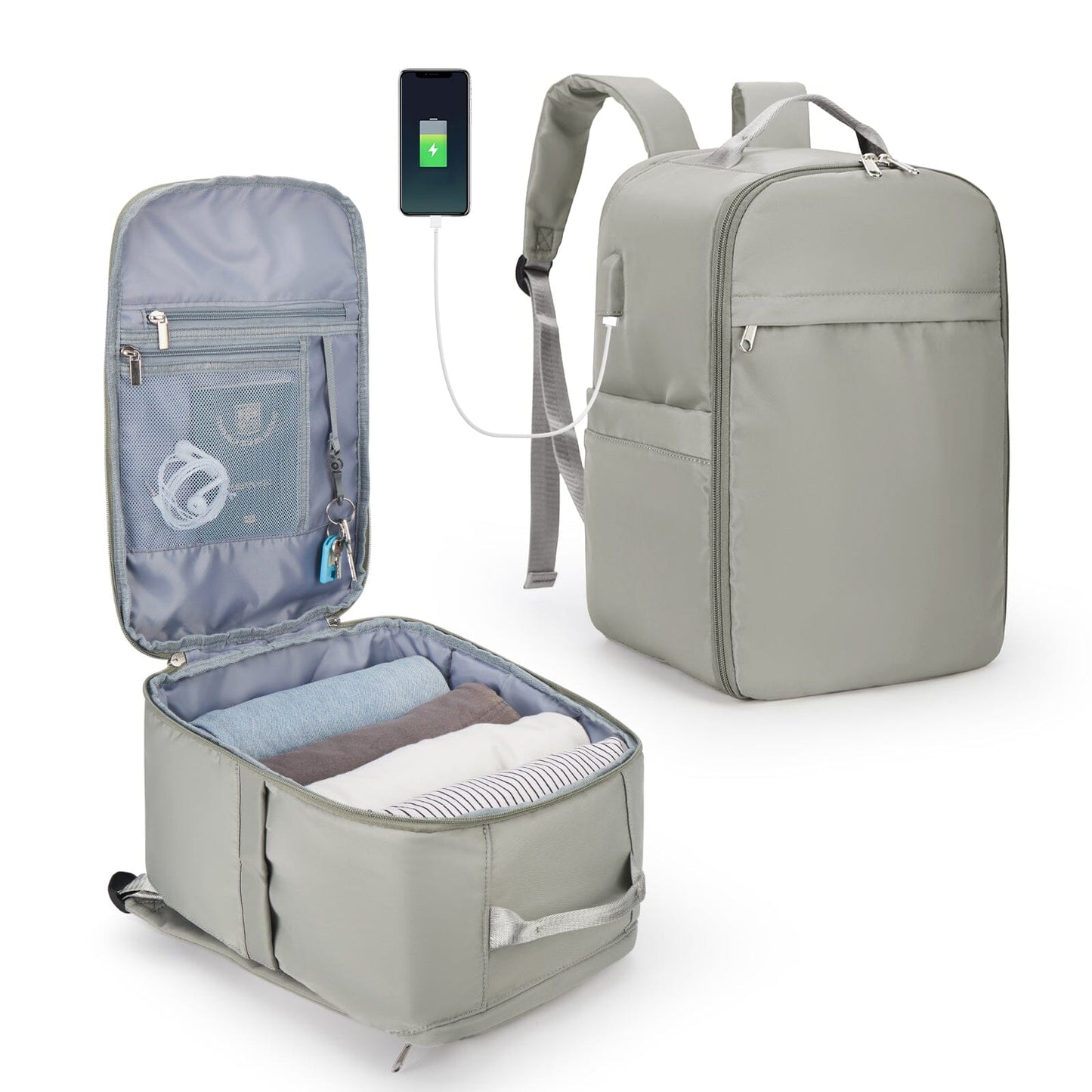 Mochilas De Viagem De Nylon A Prova Da Agua
