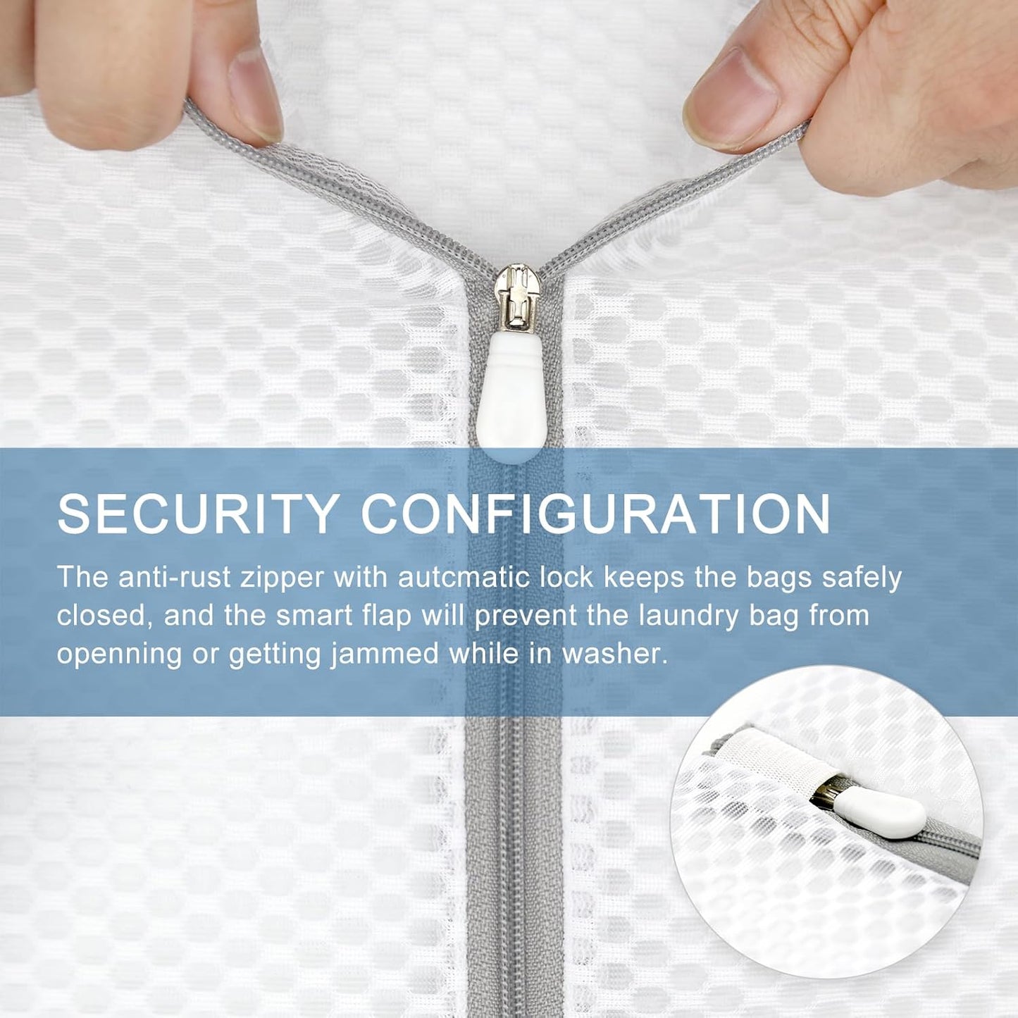 Protection Pack - 3x Premium Sustainable wash bags for bamboo fiber