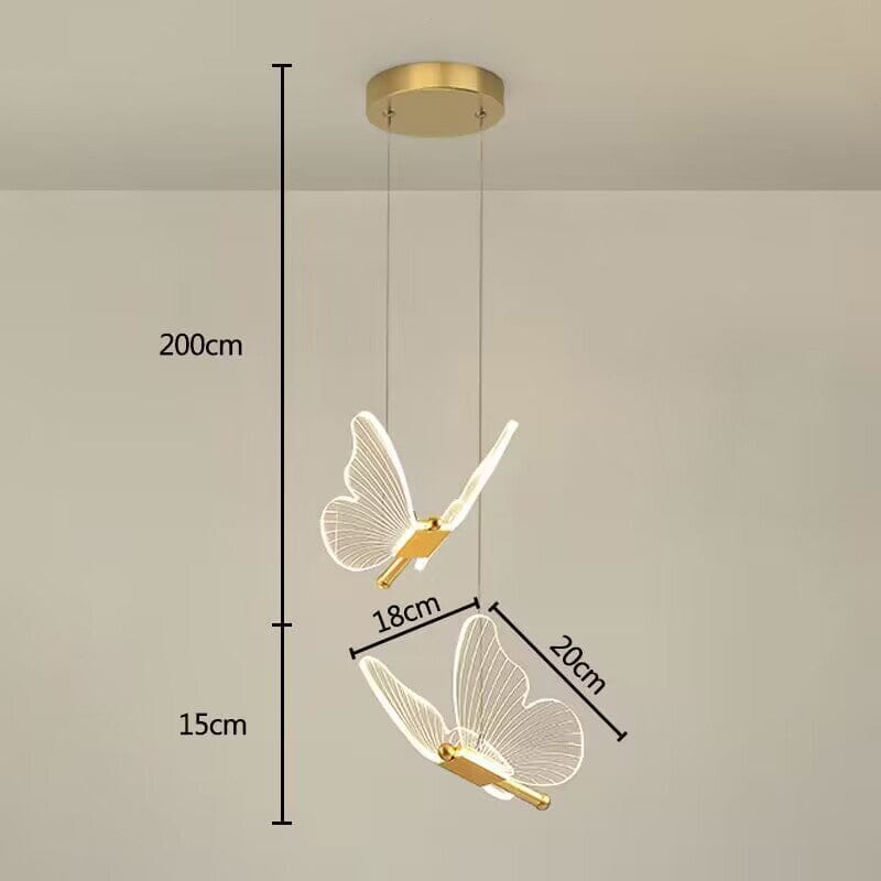 Luminaria Borboleta de Led