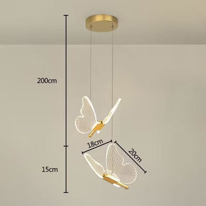 Luminaria Borboleta de Led