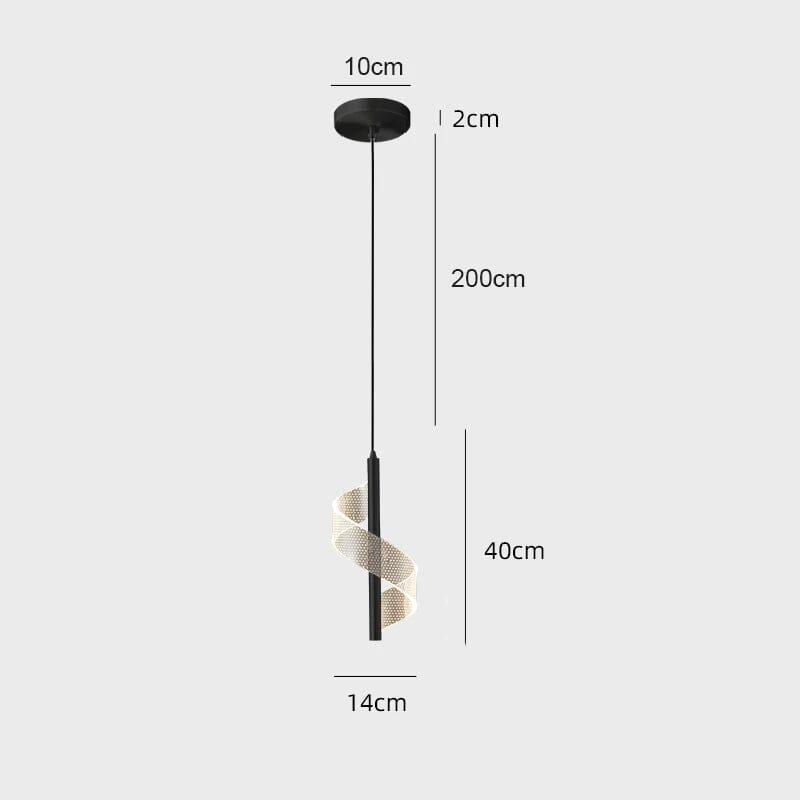 Luminária Pendente luminação interior Led Nordico