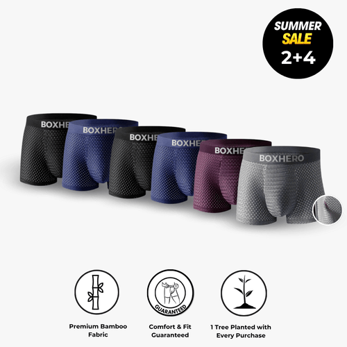 Boxers Reinvented: Sustainable Comfort That Moves With You.
