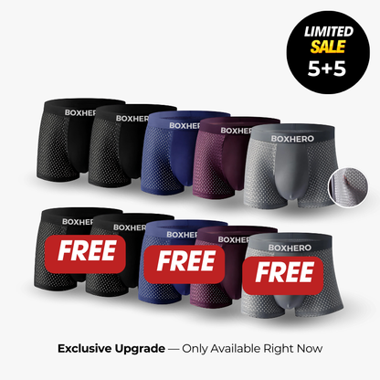 Special One-Time Deal: 10 Premium Boxers for the Price of 5