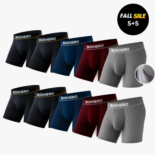 BOXHERO 2.0 BAMBOO FIBRE BOXER SHORTS - ALL-DAY COMFORT REINVENTED