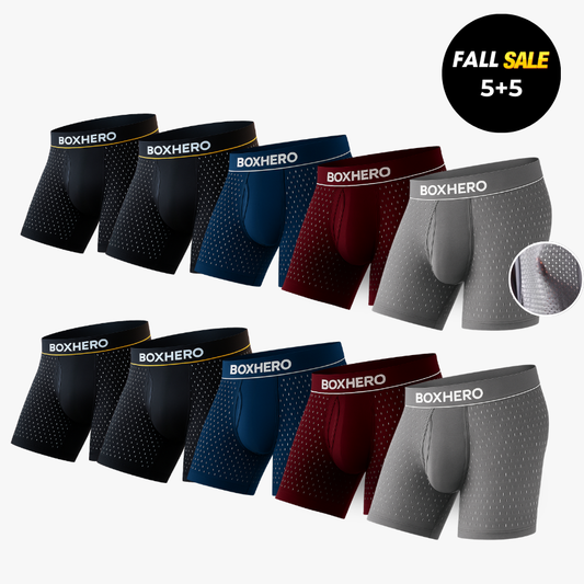 BOXHERO 2.0 BAMBOO FIBRE BOXER SHORTS - ALL-DAY COMFORT REINVENTED