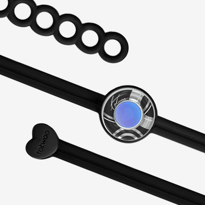 Candy Wave Touch Bracelets (Black+Black)