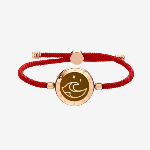 Sea Touch Bracelet with Red Milan Rope