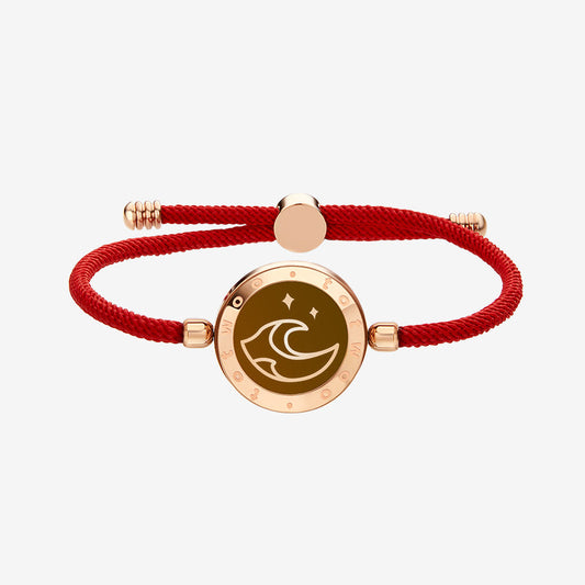 Sea Touch Bracelet with Red Milan Rope