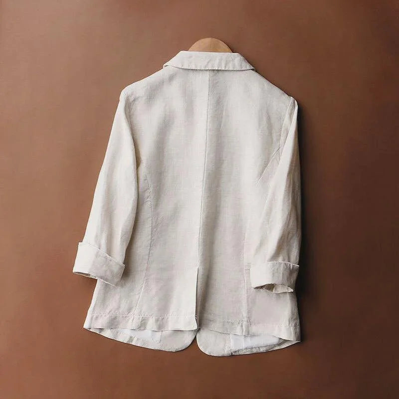 Clara Linen Blazer