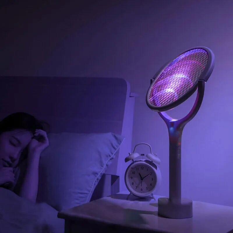 Mata Mosquito Elétrico Com Ângulo de 90º e Carregamento Rápido