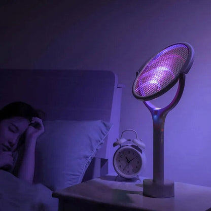 Mata Mosquito Elétrico Com Ângulo de 90º e Carregamento Rápido