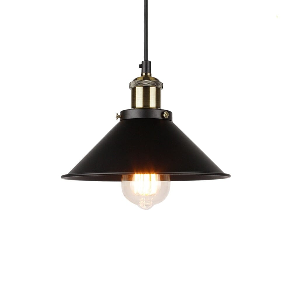 Luminária Pendente Metálica Retrô Vintage Industrial