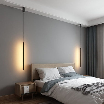 Luminária Pendente Linear Led Minimalista