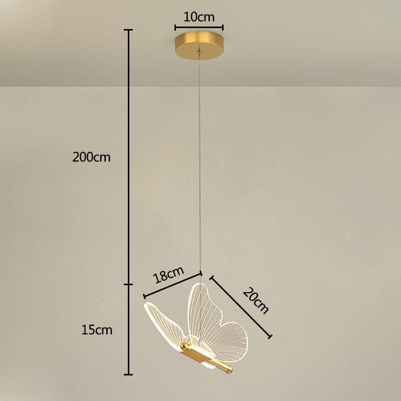 Luminaria Borboleta de Led