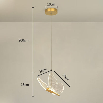 Luminaria Borboleta de Led