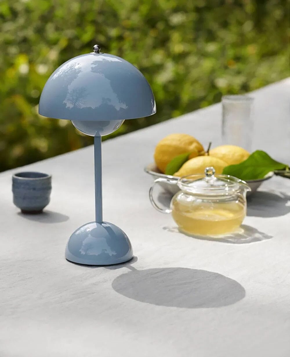 Luminária Led de Mesa Modelo Cogumelo