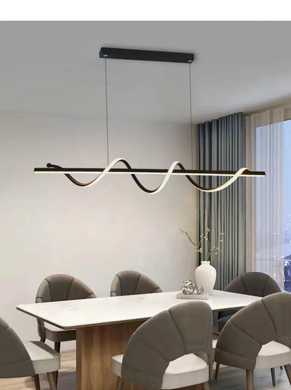 Luminária Pendente Mangueira Led Com Controle Remoto