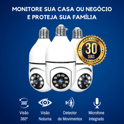 Smart Câmera SecurityMax™ Wifi 360