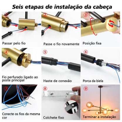 Luminária para Sala Sputnik