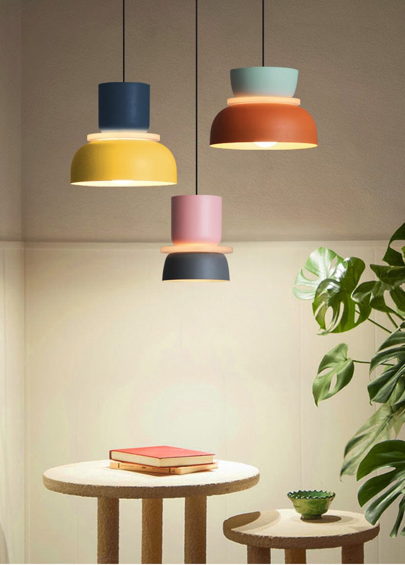 Luminaria Pendente Pingente Nordico Led Médio